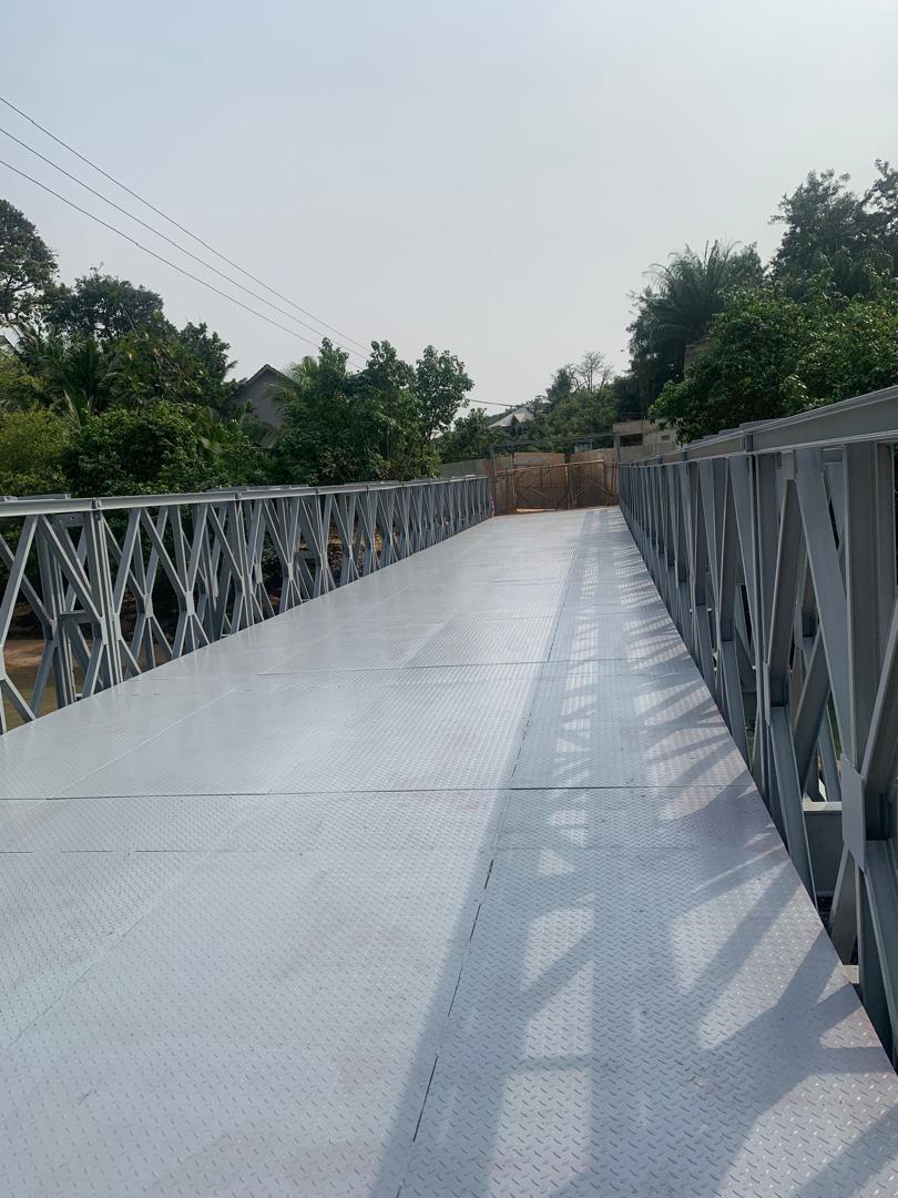 Steel bridge rehabilitation project Busua