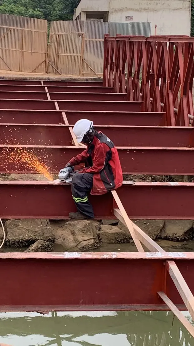 Steel fabrication process