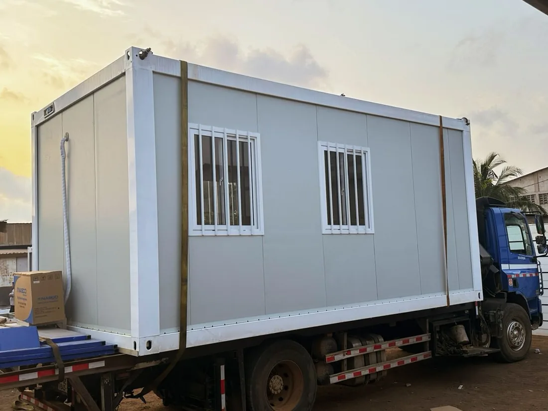 Prefab container office for Kross Project